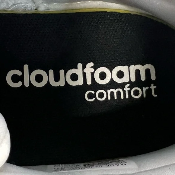 Adidas Racer TR21 White Silver Athletic Running Cloudfoam Shoes Women’s 7 - Picture 11 of 12